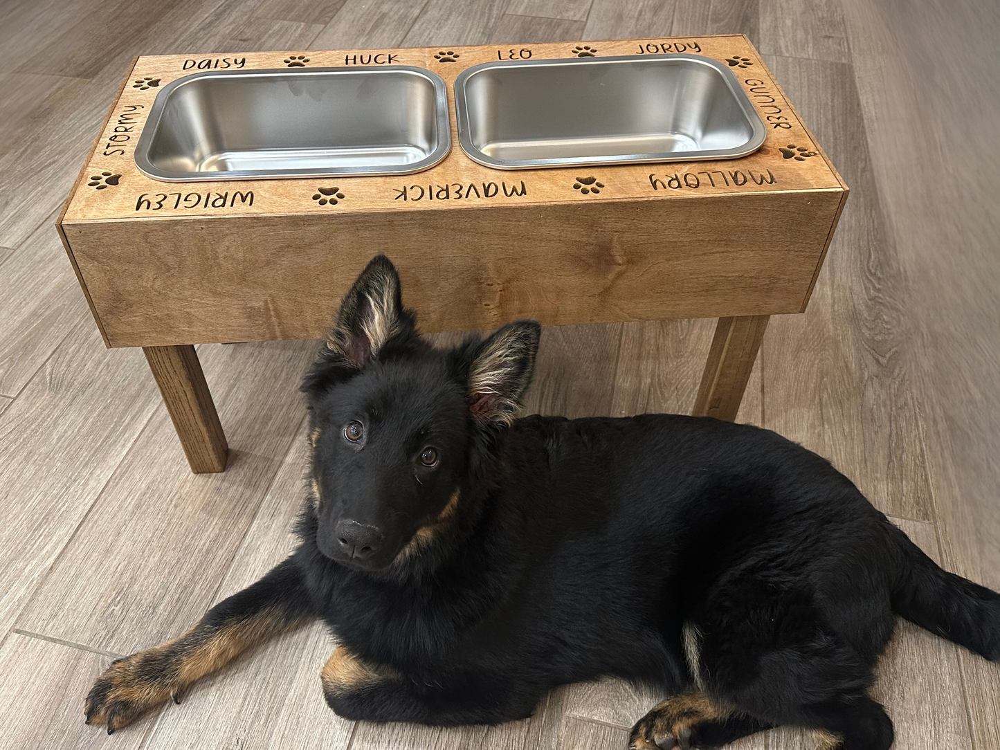 Mega Dog Bowl - Custom - As Seen on HGTV's 100 Day Dream Home