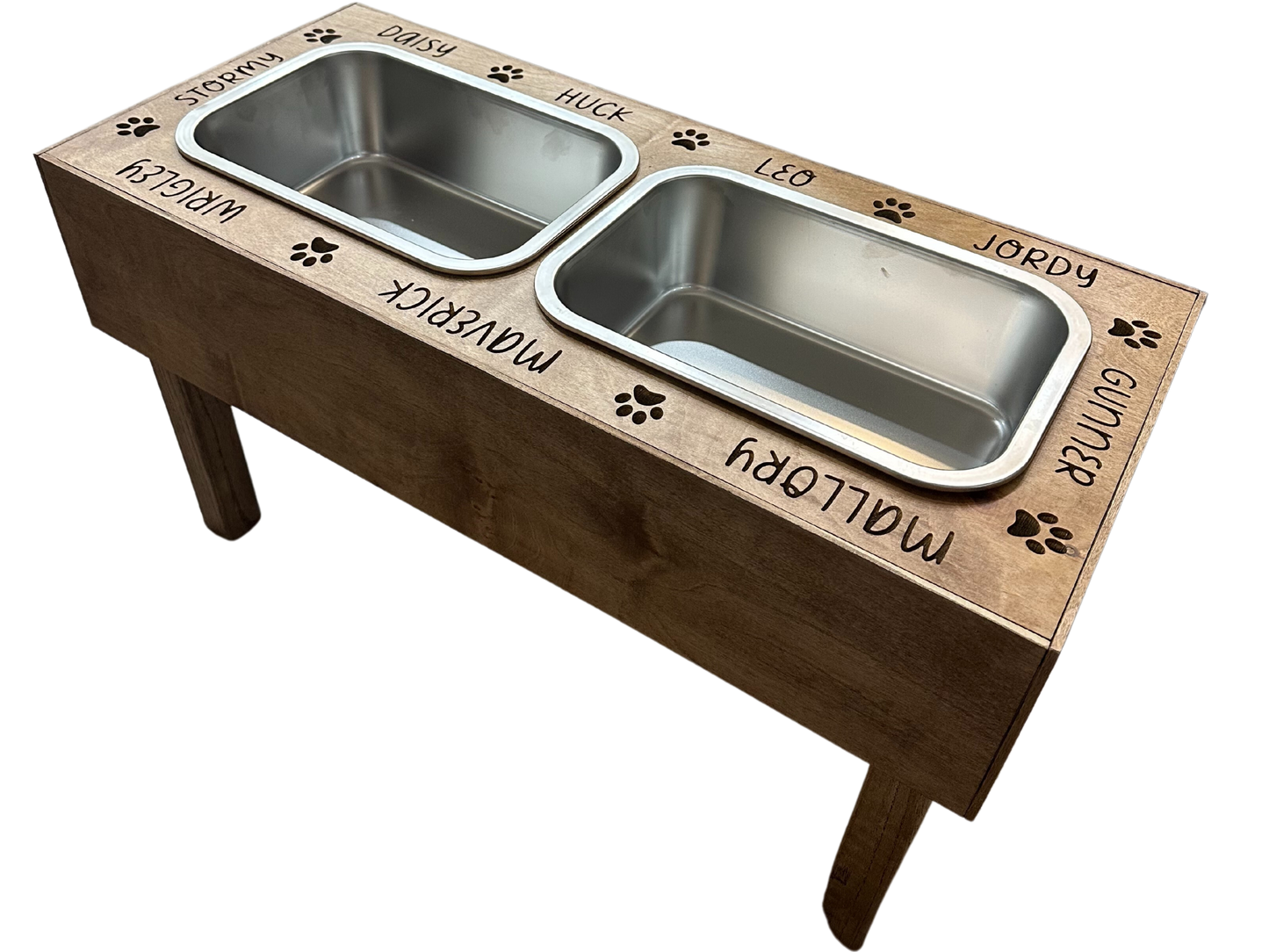 Mega Dog Bowl - Custom - As Seen on HGTV's 100 Day Dream Home
