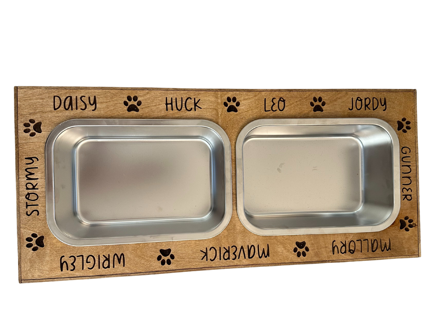 Mega Dog Bowl - Custom - As Seen on HGTV's 100 Day Dream Home