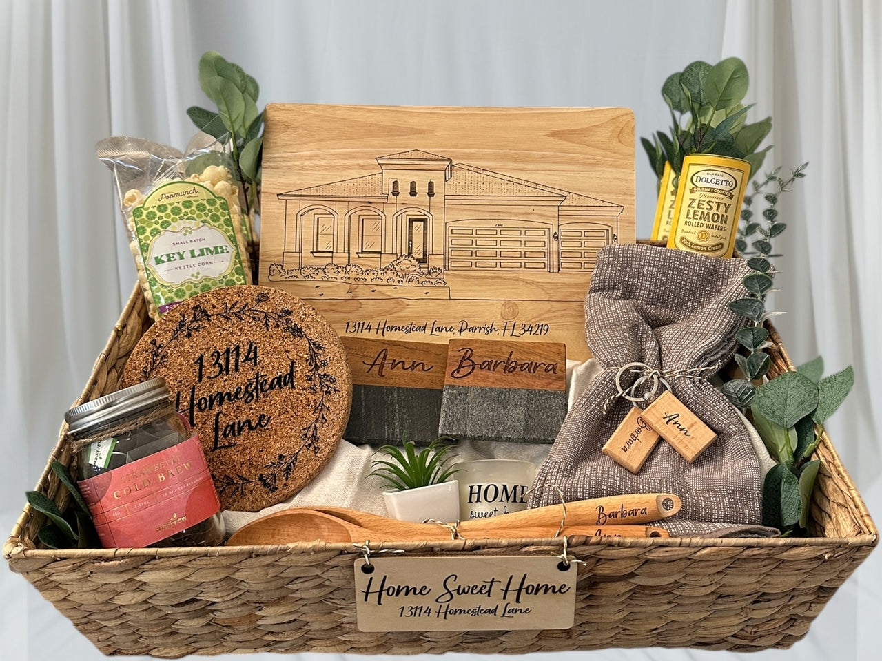 Real Estate Gift Basket