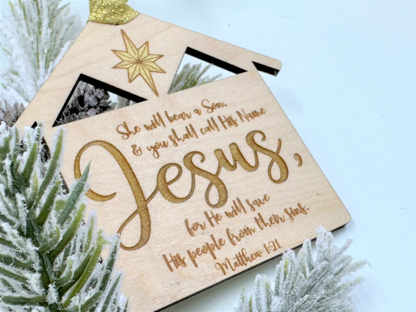 His Name is Jesus Ornament