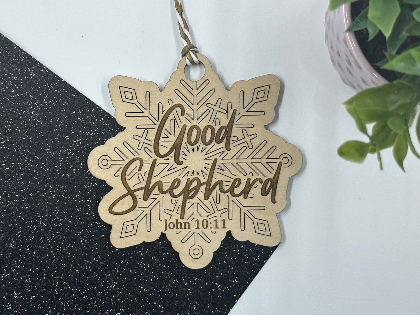 Names of Jesus Snowflake Ornaments