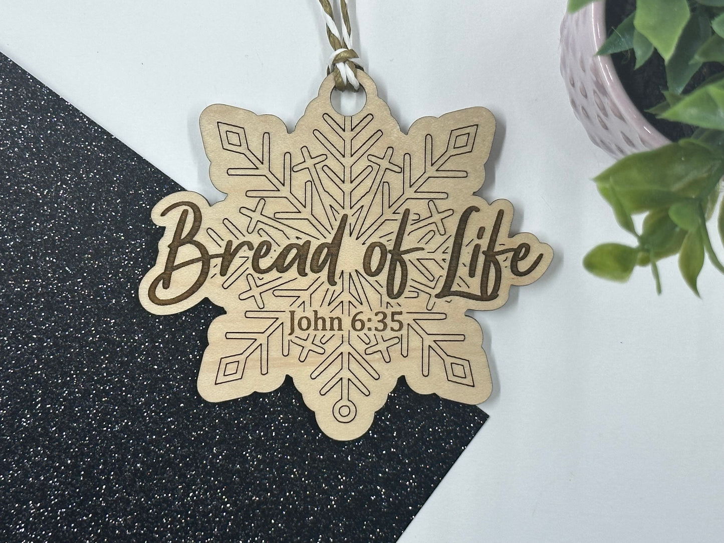 Names of Jesus Snowflake Ornaments