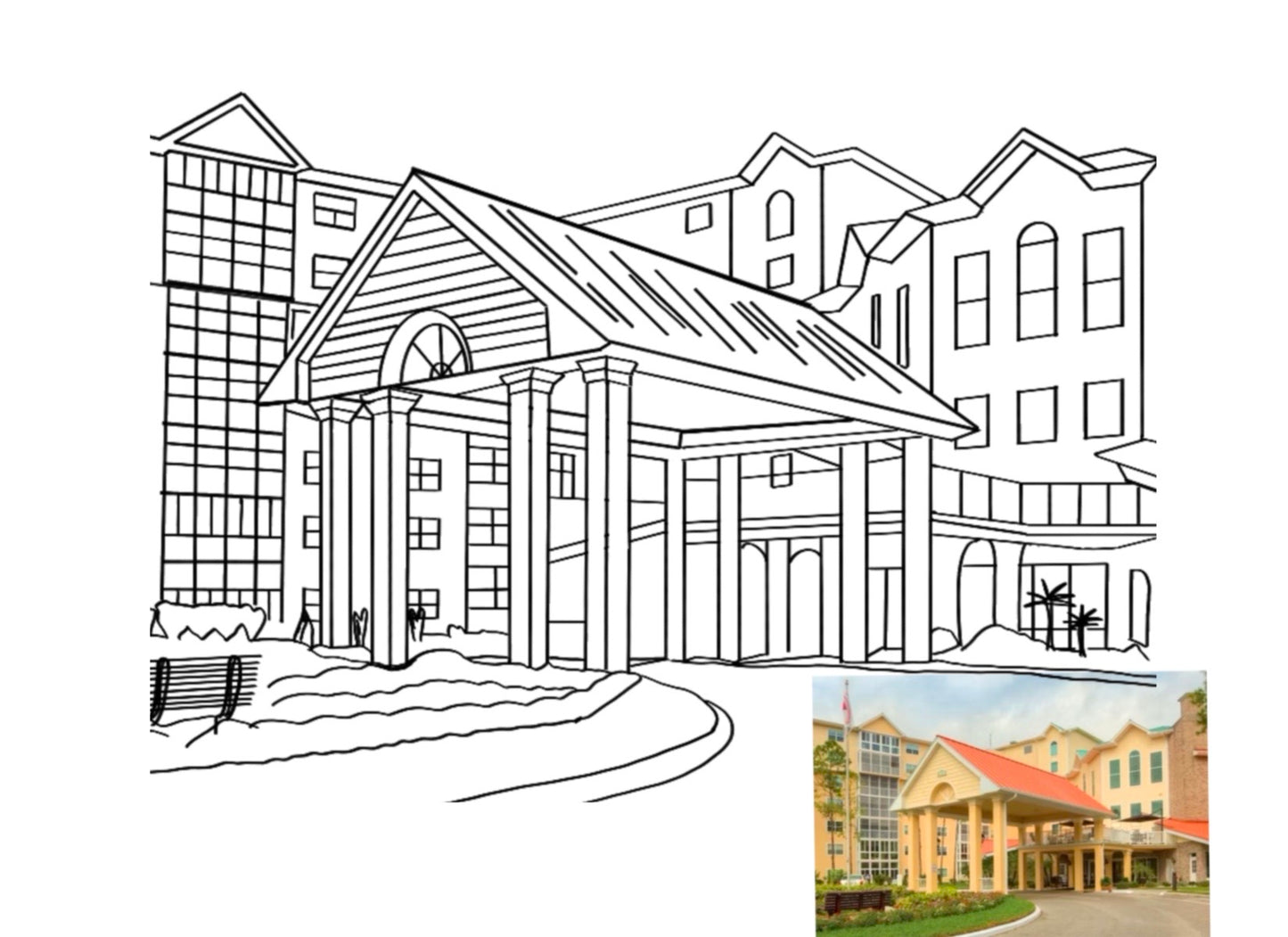 Digital Home Drawing