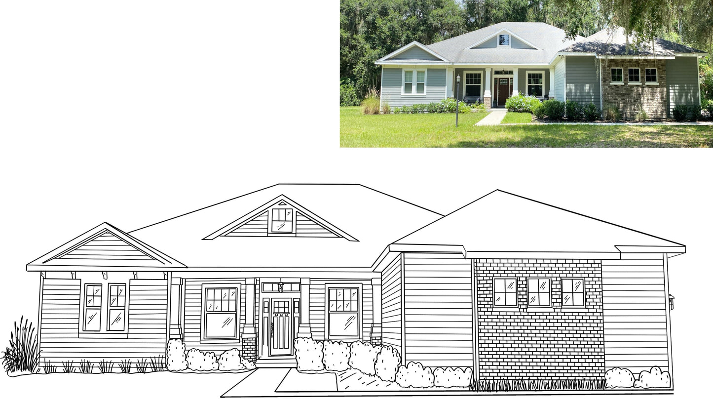 Digital Home Drawing