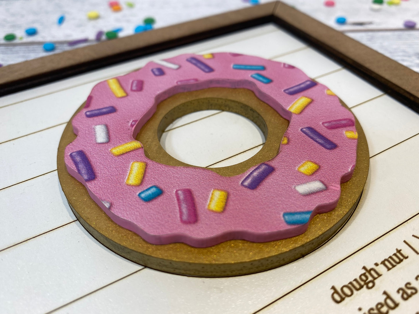 Doughnut Mini Sign