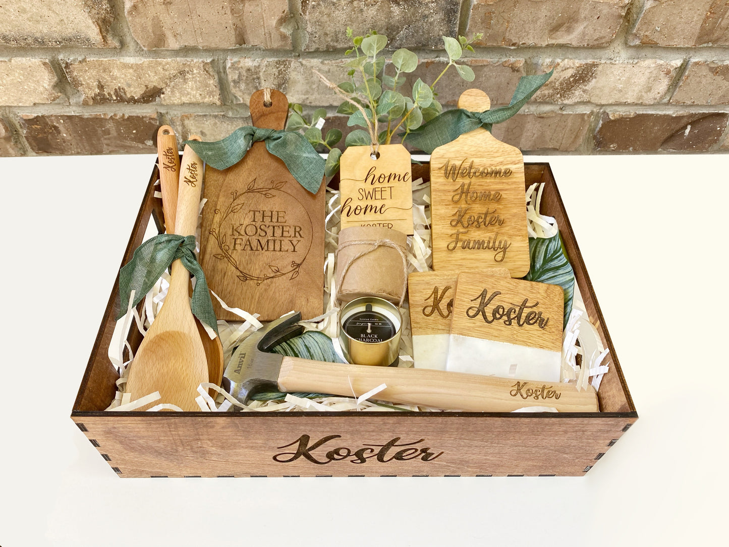 Welcome Home Medium Basket