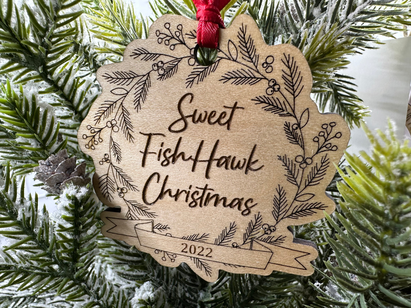 Sweet FishHawk Wreath Christmas 2022