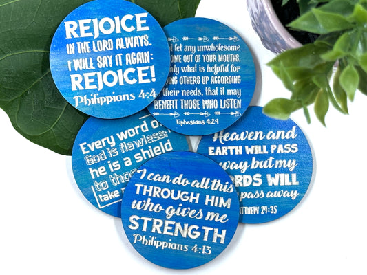 1 Pocket Bible Verses Coin