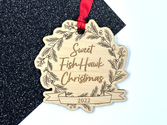 Sweet FishHawk Wreath Christmas 2022