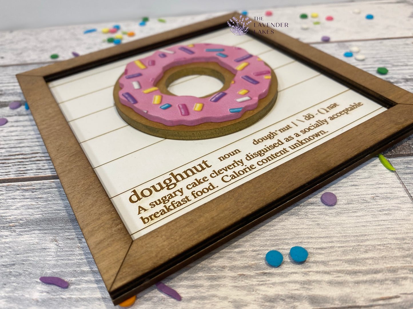 Doughnut Mini Sign