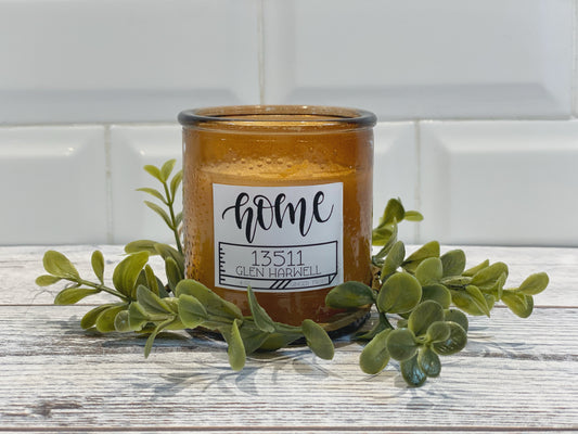 Personalized Home Candle 4oz