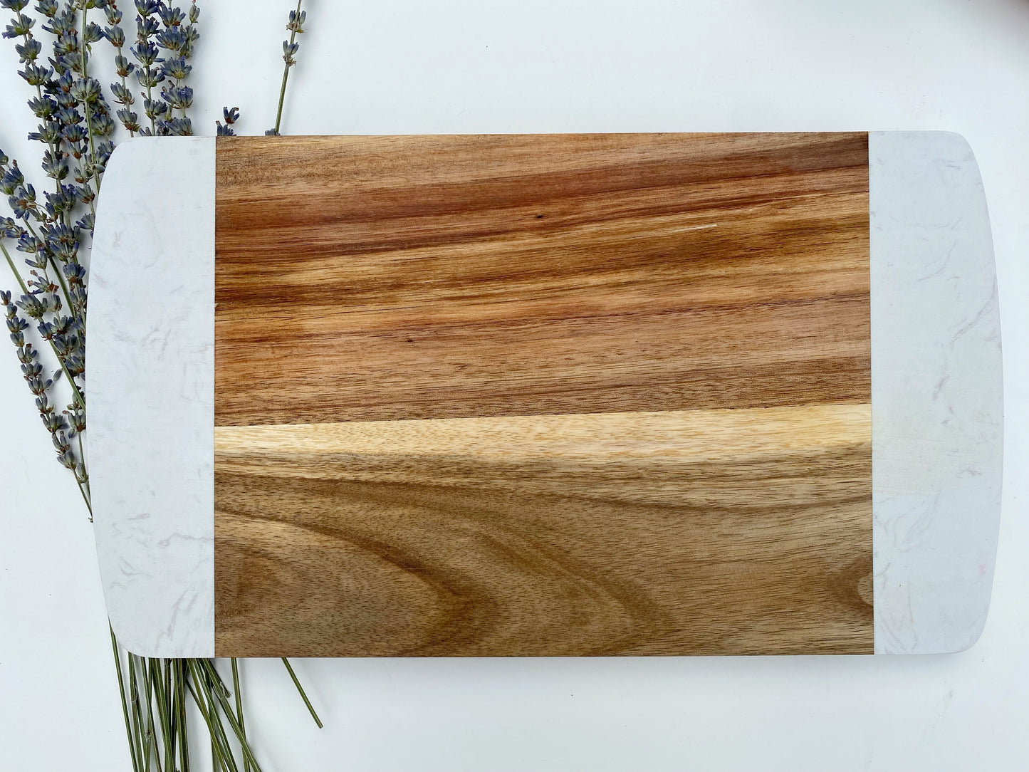 Marble & Acacia Wood Board